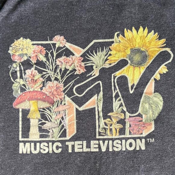 MTV Black Graphic Tee - Short Sleeve - Picture 2 of 4